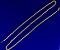 24 Inch Rope Style Chain Necklace In 14k Yellow Gold