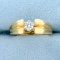 1/4ct Solitaire Diamond Engagement Ring In 14k Yellow Gold