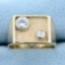 Men's 1/2ct Tw Diamond Ring In 14k Yellow Gold