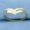 Designer V Shaped Ring In 18k Yellow Gold
