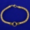 Designer Jaguar Bracelet In 14k Yellow Gold