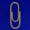 Paper Clip Design Money Clip In 14k Yellow Gold