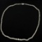 20 1/2 Inch Cultured Pearl Necklace With 14k White Gold Clasp