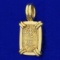 Chinese Love Character Pendant In 14k Yellow Gold
