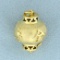 Good Luck And Good Fortune Chinese Lantern Pendant Or Charm In 14k Yellow Gold