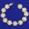 7 Inch Sand Dollar Bracelet In 14k Yellow Gold