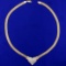 1ct Tw Diamond Heart Necklace In 10k Yellow Gold