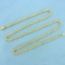 23 1/2 Inch Rope Style Chain Necklace In 14k Yellow