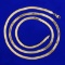 Italian Made 24 Inch Herringbone Chain Necklace In 14k Yellow Gold