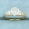 1 1/2ct Tw Diamond Engagement Ring In 14k Yellow Gold