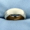 Woman's Wedding Band Ring In 14k Yellow Gold