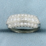 3/4ct Tw Diamond Anniversary Or Wedding Ring In 14k White Gold