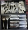 76 Piece Towle Rambler Rose Sterling Silver Flatware Set