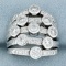 Sonia Bitton Designer 3ct Tw Diamond Ring In 18k White Gold