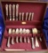 Oneida Damask Rose 52- Piece Sterling Silver Flatware Set