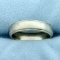 Milgrain Beaded Edge Wedding Band Ring In 14k White Gold