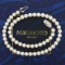 17 Inch Mikimoto Cultured Akoya Pearl Necklace