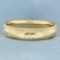 Engraved Bangle Bracelet In 14k Yellow Gold