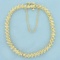 1ct Tw Diamond Tennis Bracelet In 14k Yellow Gold