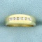 1/4ct Tw Diamond Wedding Or Anniversary Band Ring In 14k Yellow Gold