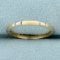 Thin Band Ring In 14k Yellow Gold With 18k White Gold Accents