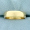 Men's 6mm Wedding Band Ring In 14k Yellow Gold