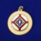 Oc Burgee Pendant In 14k Yellow Gold