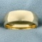 Woman's Wedding Band Ring In 14k Yellow Gold