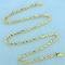 18 Inch Rope Style Chain Necklace In 14k Yellow Gold