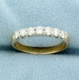 1/2ct Tw Diamond Wedding Or Anniversary Band Ring In 14k Yellow Gold