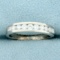 1/2ct Tw Diamond Wedding Band Ring In 18k White Gold