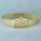 Vintage Womens Hamilton Windup Watch In Solid 14k Yellow Gold