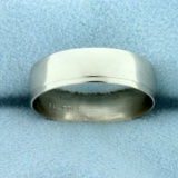 6mm Band Ring In 14k White Gold