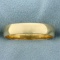 Men's Wedding Band Ring In 14k Yellow Gold