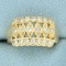 Vintage 1/2ct Tw Diamond Ring In 14k Yellow Gold