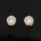 1ct Tw Diamond Stud Earrings In 14k Yellow Gold