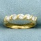 1/2ct Tww Diamond Wedding Or Anniversary Band Ring In 14k Yellow Gold