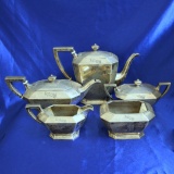 Vintage Gorham Fairfax Coffee And Tea 5 Piece Set In Sterling Silver