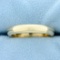 4.1mm Comfort Fit Wedding Band Ring In 14k Yellow Gold
