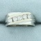 1/2ct Tw Diamond Wedding Or Anniversary Band Ring In 14k White Gold