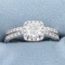 Gia Certified Brilliant Earth Over 1 1/4ct Tw Diamond Halo Style Engagement Ring And Wedding Band B