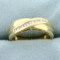 Princess Diamond Band Ring In 14k Yellow Gold