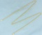 22 Inch Rope Style Chain Necklace In 14k Yellow Gold