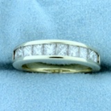 1ct Tw Princess Diamond Wedding Or Anniversary Ring In 14k White Gold