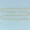 15 1/2 Inch Rope Link Chain Necklace In 14k Yellow Gold
