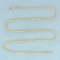 18 Inch Rope Link Chain Necklace In 14k Yellow Gold