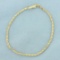 7 Inch Rope Style Chain Bracelet In 14k Yellow Gold