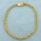 Childs 6 1/4 Inch Double Rope Link Bracelet In 14k Yellow Gold