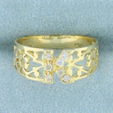 1/8ct Tw Diamond Initial 