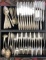 46 Piece Gorham Willow Sterling Silver Flatware Set